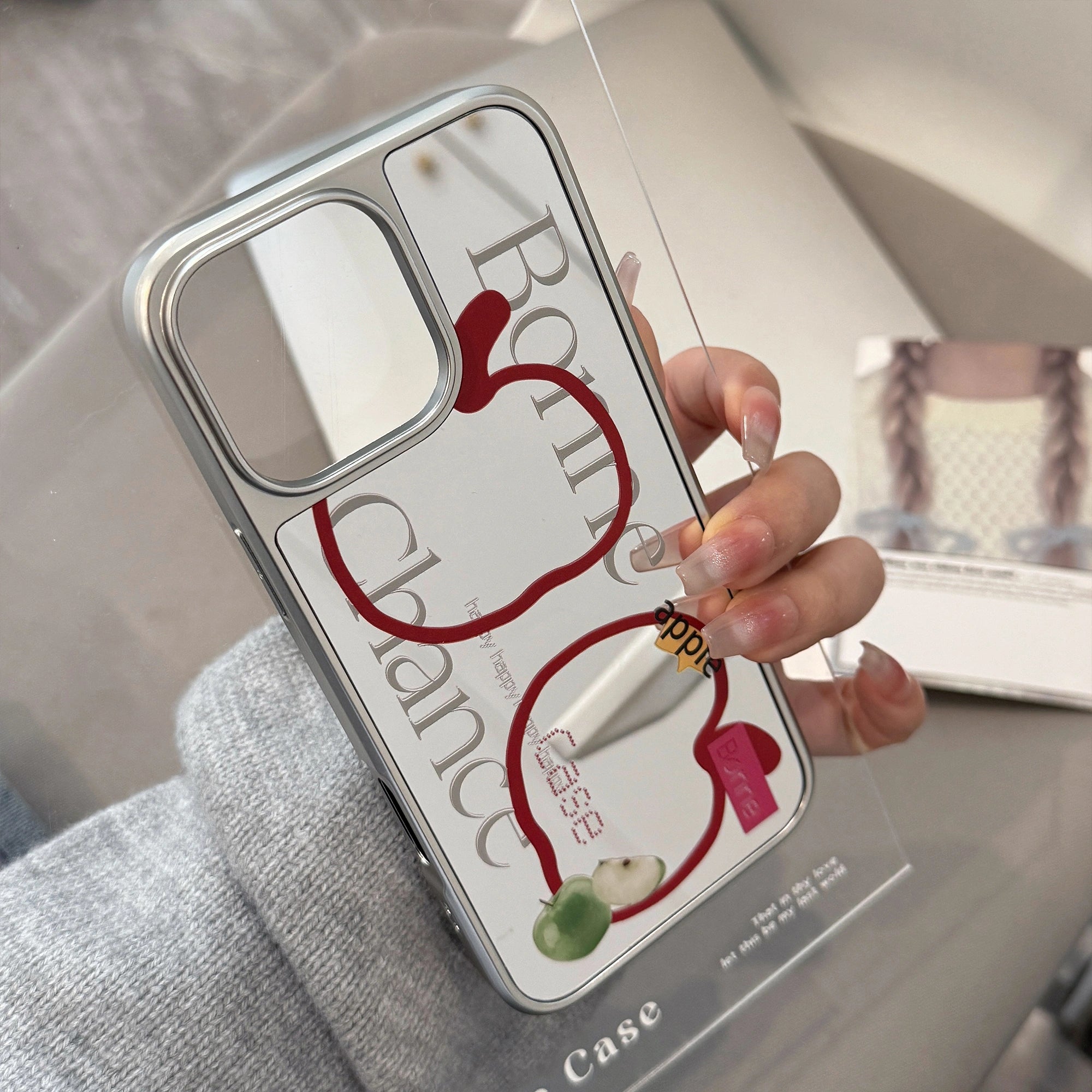 Green & Red Berries - iPhone Case